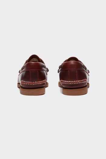 Scarpa Da Barca Classic Full Grain Burgundy - 4