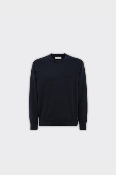 Pullover In Cotone Blu