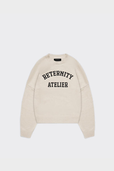 Maglione Knit Événie Logo Crema