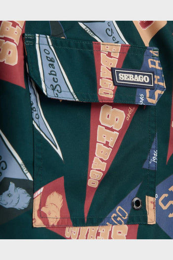 Shorts Sandbeach Fancy Pennant Green - 2
