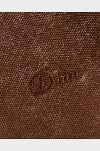 Pantalone Cyclone French Terry Snow Washed Marrone - 2