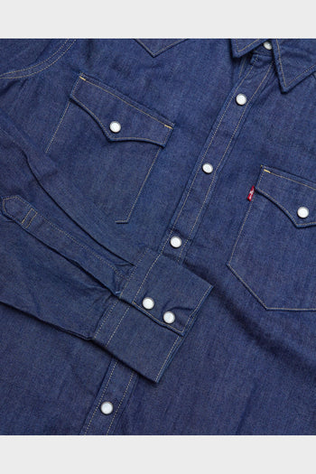 Camicia Barstow Western Edition Dark Indigo - 5