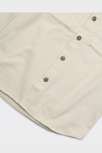 Camicia Overshirt Travis Twill Oatmeal - 4