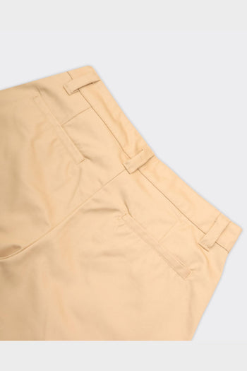 Pantalone Straight Hem Beige - 3