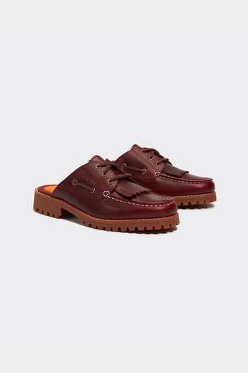 Mule Authentic Full Grain Burgundy - 2
