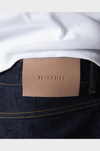 Jeans Essential Straight Fit Denim Raw Indigo - 4