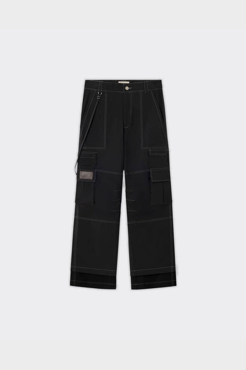 Pantalone Cargo Cobalt Nero