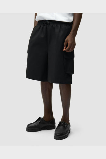 Shorts Linen Cargo Neri - 2