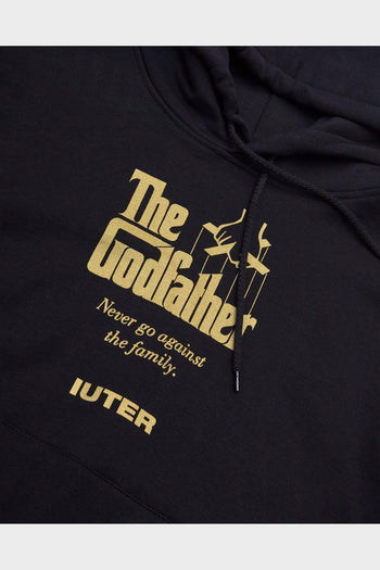 Felpa Con Capuccio The Godfather Worldwide Nera - 3