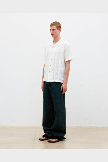 Camicia SS Guayabera Bianca - 3