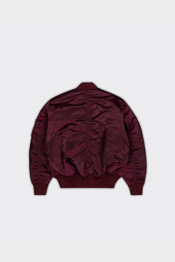 Bomber Ma-1 Flight Ultra Violet Dark Cherry - 2