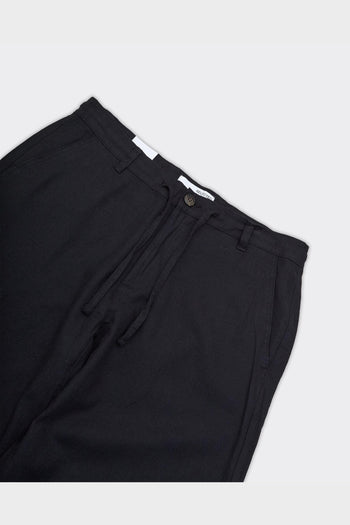 Pantalone Brody Loose Linen Nero - 3