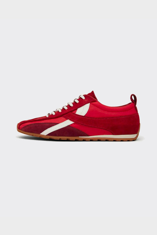 Sneakers Tb.304 Nylon/ Leather Red