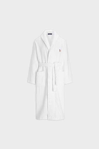 Accappatoio Cotton Terry Long Bianco