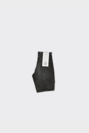 Bermuda Jeans Tommy Denim Washed Nero - 2