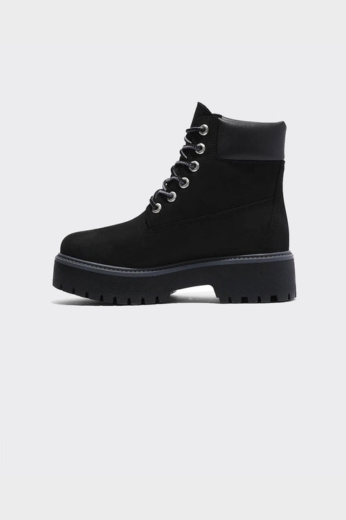 Stivale Stringato Waterproof Women's 6 Inch Jet Black