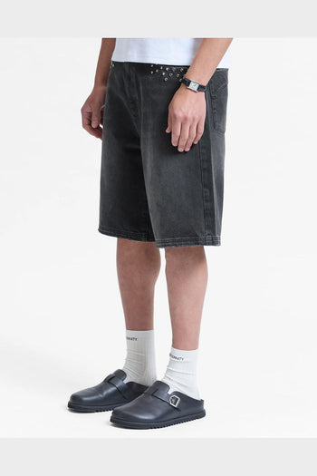 Jorts Studded Nero - 3