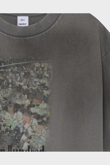 T-Shirt Houston Casino Washed Steel Grey - 3