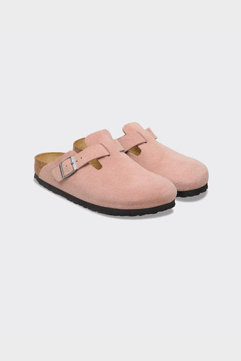 Ciabatta Boston Suede Leather Pink Clay - 2