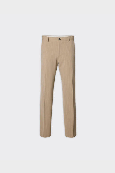 Pantalone Liam Slim Flex Pinstriped Sand