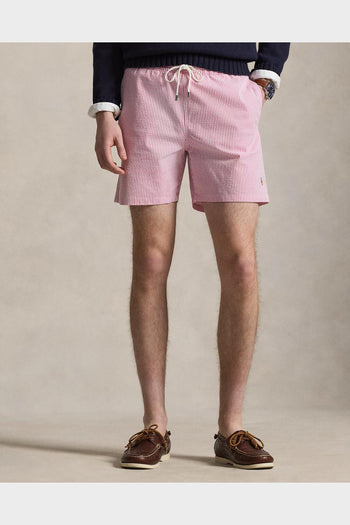 Costume Traveler Mid Trunk Seersucker Resort Rose Stripe - 3