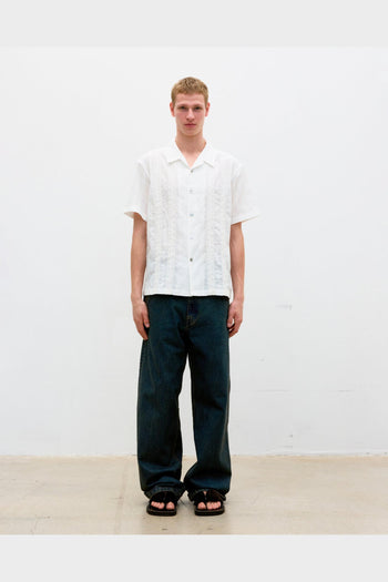 Camicia SS Guayabera Bianca - 2
