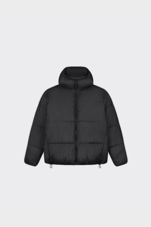 Giacca Cropped Puffer Nera