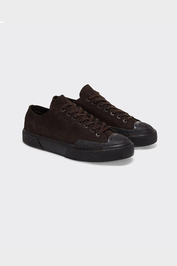 Sneakers 2432 Works Suede Flesh Out Brown Coffee - 4