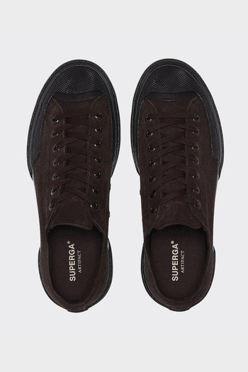 Sneakers 2432 Works Suede Flesh Out Brown Coffee - 2