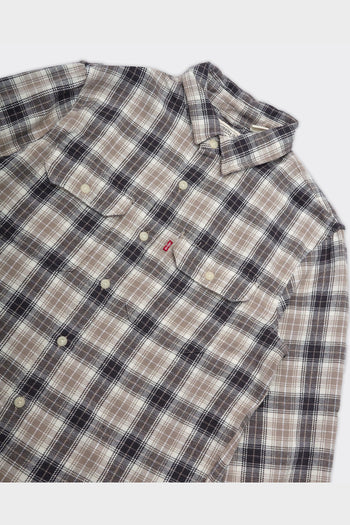 Camicia Jackson Worker Plaid Vintage Oatmeal - 2
