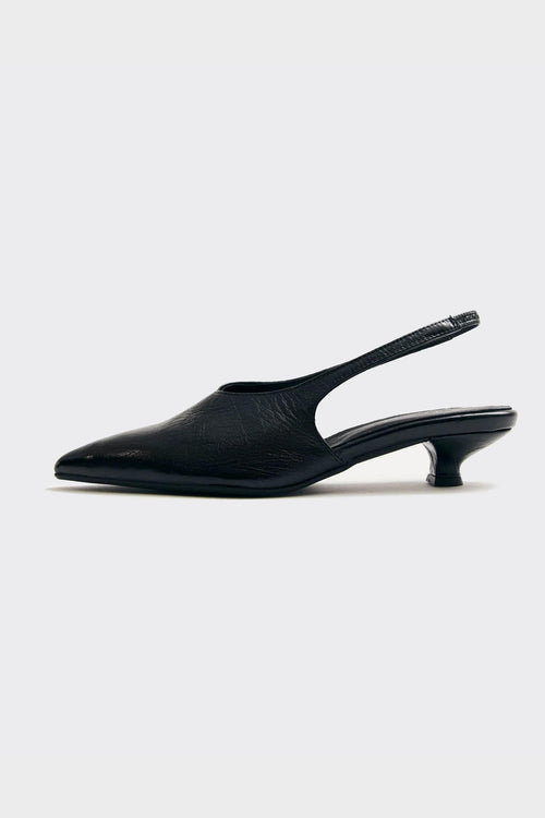 Mules Eros Leather Nero