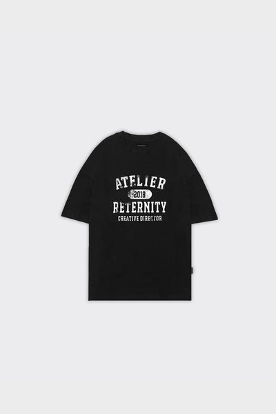 T-Shirt Atelier Emblem Nera