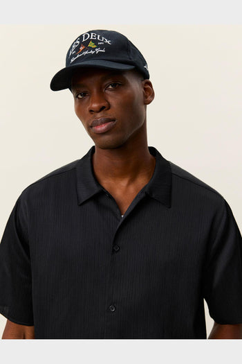 Camicia Ss Hector Pliss Nera - 3
