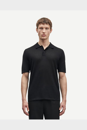 Polo Ss Sarowan Knit Nera - 2