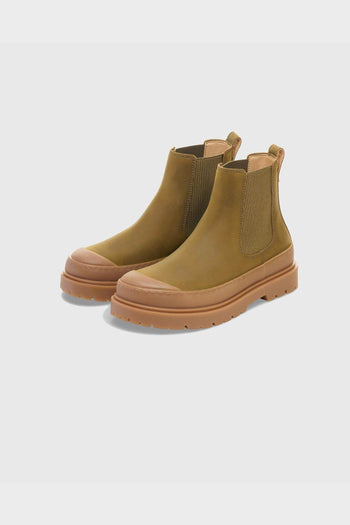 Stivale Prescott Slip On Nubuck Leather Pine Green - 2