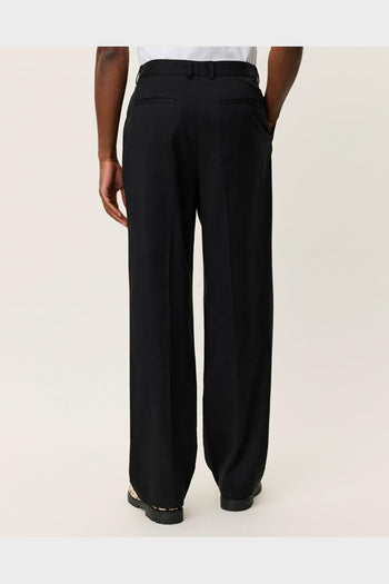 Pantalone Reece Pleated Twill Suit Nero - 3