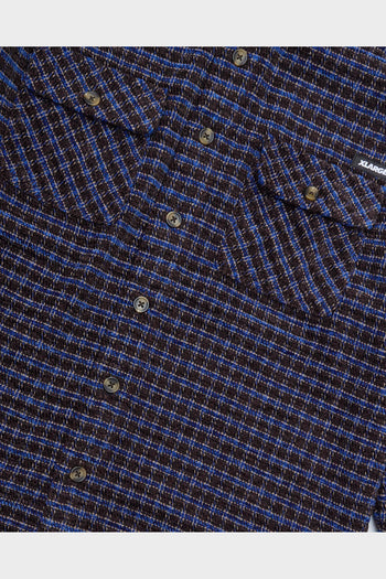 Camicia Plaid Check Marrone/Blu - 2