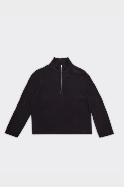 Camicia Kappa Zip Kappa Nera