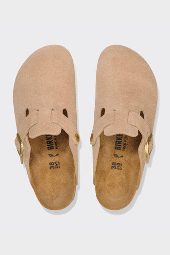 Ciabatta Boston Suede Leather Sandcastle - 4