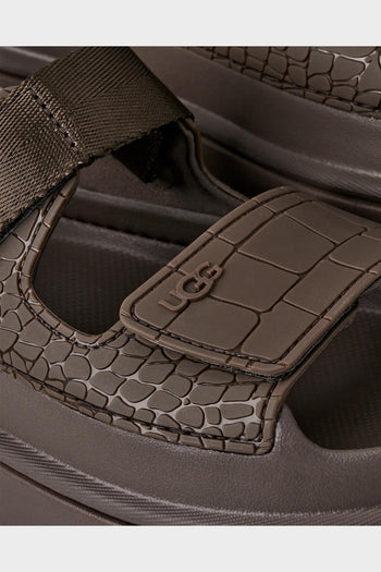 Sandali W Goldenglow Embossed Dense Smoke - 6