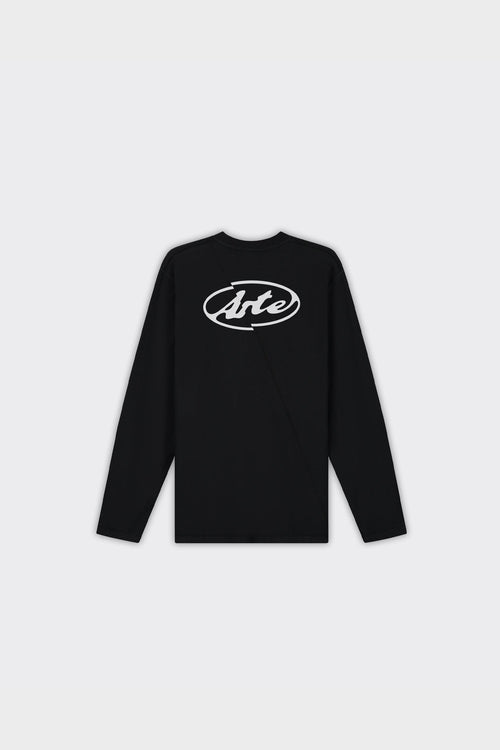 Longsleeve Back Circle Logo Nera