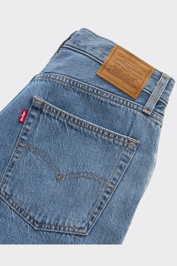 Shorts Baggy Dad Denim Blu - 2