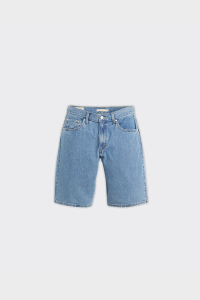 Shorts Baggy Dad Denim Blu