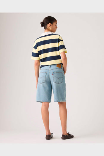 Shorts Baggy Dad Med Indigo - 3