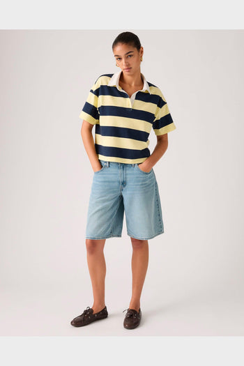 Shorts Baggy Dad Med Indigo - 4