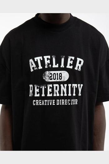 T-Shirt Atelier Emblem Nera - 2