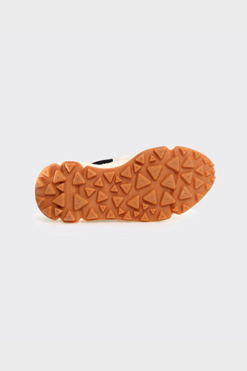Sneakers Yamano 3 Suede-Cotton Cloth Beige - 4