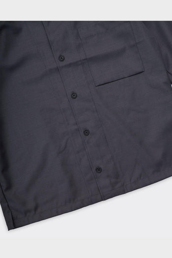 Overshirt Sadamon Black Oyster - 5