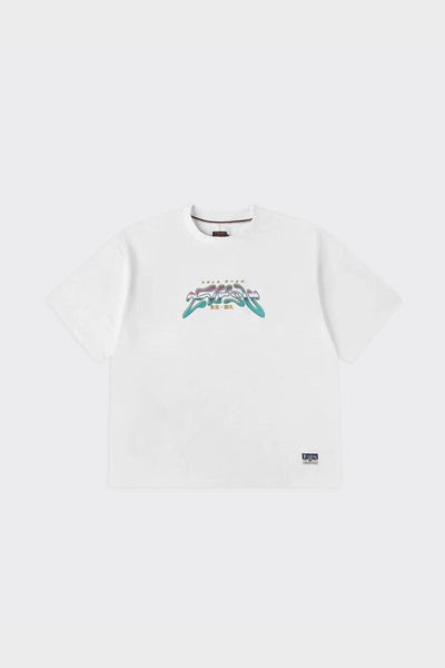 T-Shirt Neon Leopard Printed Bianca