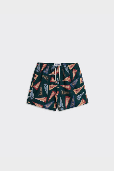 Shorts Sandbeach Fancy Pennant Green